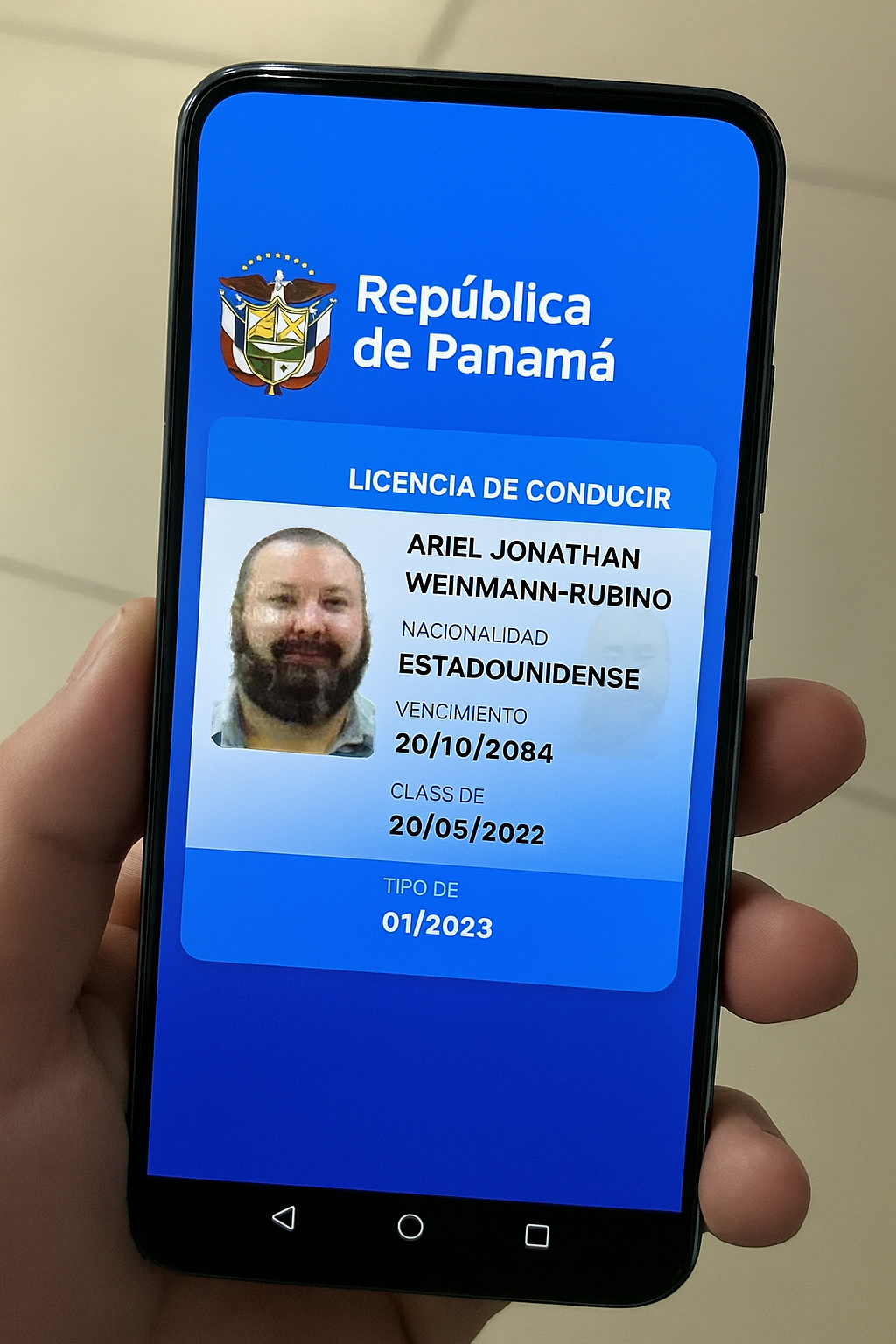 Panama’s New Digital Driver's License